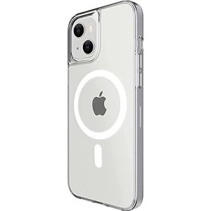 Skech Crystal MagSafe Case Compatibel met Apple iPhone 13 Pro Max Case [Transparante TPU Case, draadloos opladen (Qi), UV-bescherming coating, verhoogde rand] transparant
