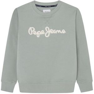 Pepe Jeans New Lamonty Crew Trainingspak voor jongens, Groen (Blad Green)