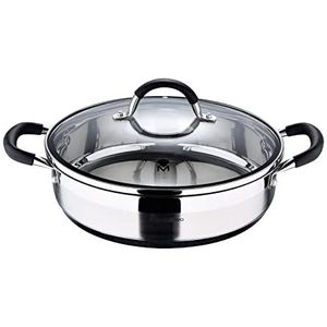 Kookpot met Deksel Masterpro foodies bgmp-1502-bk Roestvrij staal (5 L) 24 x 12 cm