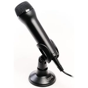 iggual USB-microfoon met houder voor pc en console