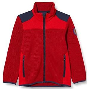 CMP Jack van fleece, jacquard, gebreid, met patch voor kinderen