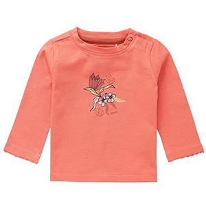 Noppies Baby Girls Tee Longsleeve Agartala T-Shirt, Terra Cotta-P648, 1 Mois Bébé garçon