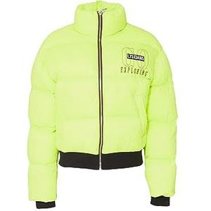 LTB Jeans Veste matelassée Bobaba pour femme, Vert fluo 5387, L