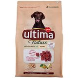 Ultima Nature Droogvoer voor volwassen honden, medium/maxi met lamsvlees, 3 kg