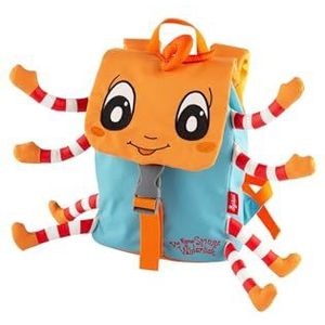 sigikid Kinderrugzak De walgelijke kleine spin, oranje/blauw/rugzak, eenheidsmaat, kindvriendelijk, Oranje/Blauw/Rugzak, Kindvriendelijk