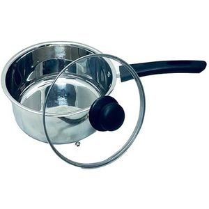 Penguin Home Professionele Rvs Steelpan Met Deksel, 2 liter Capaciteit