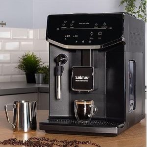 Zelmer Koffiezetapparaat ZCM8121 Maestro Barista druk: 20 bar, 1550 W, inhoud korrelreservoir: 300 g, inhoud 2 l, zwart