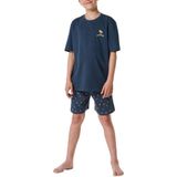 Schiesser Ensemble de pyjama pour enfants et adolescents, Graphite_180992, 128