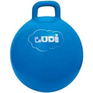 Ludi 2781 / springbal leeftijd + 3 jaar, blauw (45 cm), 45 cm diameter