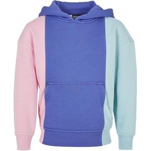 Urban Classics Hoodies voor jongens, Fuchsia Roze Paars Oceaan Blauw