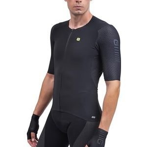 Alé Cycling Maillot à manches courtes pour homme, Noir, L