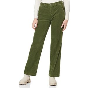 bugatti Dames W2092-44630 casual broek, groen standaard, groen, 40, Groen