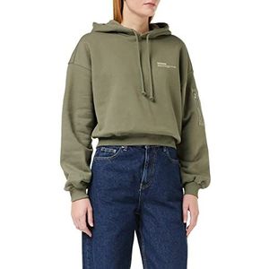 Dr. Denim Estrid capuchontrui met zak sweatshirt dames, tijm Wm, XL, tijm wm