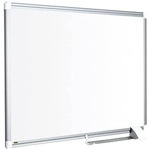 Bi-Office whiteboard New Generation, magnetisch gelakt staal, aluminium frame, verschuifbare pennenhouder, 60x45 cm