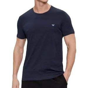 Emporio Armani T-shirt voor heren, marineblauw/marineblauw.