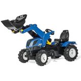 Rolly Toys RollyFarmtrac 611270 New Holland verstelbare zitting, luchtbanden, leeftijd 3-8 jaar, trekhaak voor en achter