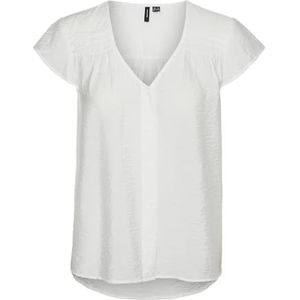 VERO MODA Vmjosie Wvn Dames T-shirt met korte mouwen (1 stuk), Sneeuwwitje