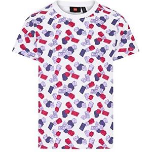 LEGO AOP LWTaylor 203 Unisex T-Shirt Paars (604), Paars (604)