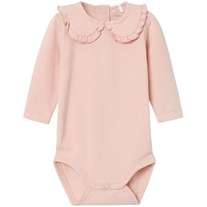 Name It Nbfjalja Ls Body Body Baby Meisjes, Rokerig roze.