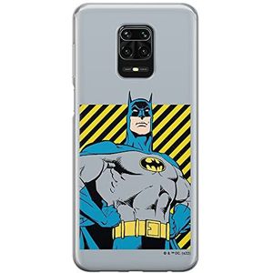 ERT GROUP Coque de téléphone Portable pour Xiaomi REDMI Note 9 Pro/ 9S Original et sous Licence Officielle DC Motif Batman 069 Parfaitement adapté à la Forme du téléphone Portable, Coque en TPU