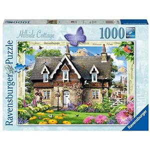 1000-delige Hillside Country Cottage puzzel (Ravensburger)