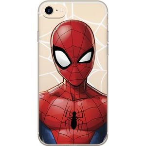 Originele en officiële Marvel Spider-Man beschermhoes voor iPhone 7, iPhone 8, iPhone SE 2, TPU siliconen hoes, beschermt tegen stoten en krassen