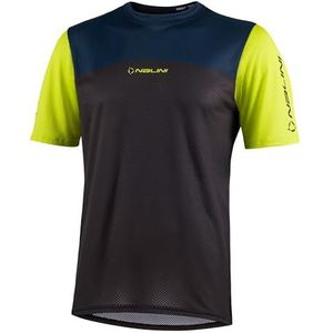 Nalini Mtb T-shirt voor heren, Blauw/Zwart