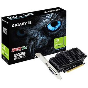 Gigabyte GeForce GV-N710D5SL-2GL videokaart 2 GB GDDR5 Silent Zwart