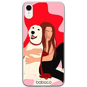 ERT GROUP beschermhoes voor iPhone Xr Babaco honden 006 perfect passende gsm-vorm TPU case