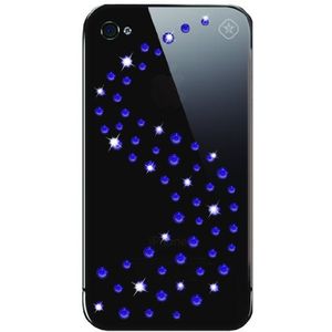 Bling My Thing Metallic Mirror Milky Way beschermhoes voor iPhone 4, violet