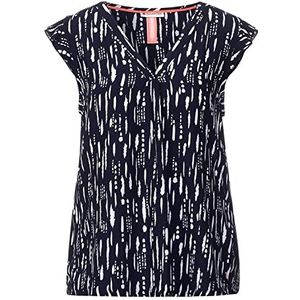 Street One A343269 blouse, donkerblauw, vintage, 40 dames, donkerblauw, vintage, 38, donkerblauw vintage