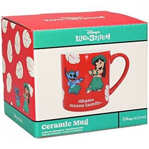 Half Moon Bay - Disney Lilo & Stitch mok Ohana 325 ml - kantoormok - Stitch mok cadeau