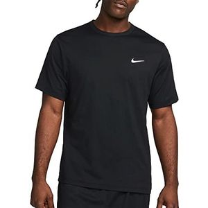 Nike Men's Short Sleeve Top M Nk Df Uv Hyverse Ss, Black/White, DV9839-010, M
