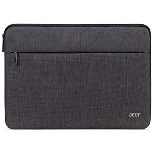 Acer 14 inch laptoptas, waterdicht buitenmateriaal, bescherming tegen vuil en stoten, voorvak, grijs