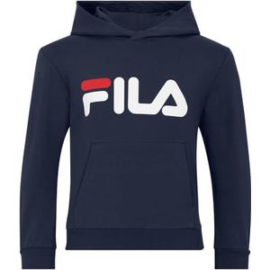 FILA Sweat-shirt unisexe pour enfant, bleu, 98-104 EU, bleu, 98-104