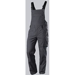 BP 1798-720-56 Workwear Tuinbroek voor heren, katoen, polyester, antraciet, nachtblauw, maat 42 N