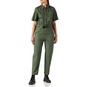 G-STAR RAW Army Jumpsuit ss jumpsuit, groen (Lt Hunter GD 9740-D432), S vrouwen, Groen