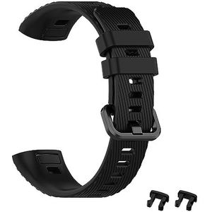 INF Vervangende armband voor Huawei Band 3/3 Pro / 4 Pro TPU fitness horlogeband, klassiek