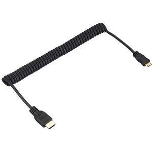 Atomos ATOMCAB009 HDMI-kabel naar mini-HDMI-kabel, 50 cm, zwart