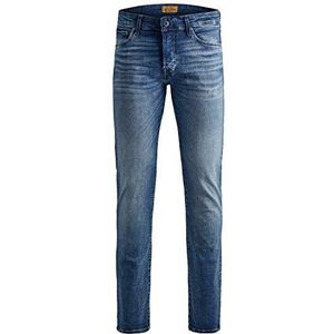 JACK & JONES Glenn ICON JJ 257 50SPS Slim Fit Jeans voor heren, Denim blauw