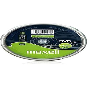 DVD+R 8,5 GB, 2,4 x 8 x dubbellaags