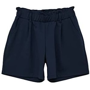 s.Oliver Paperbag-stijl shorts in paperbag-stijl voor meisjes, Blauw