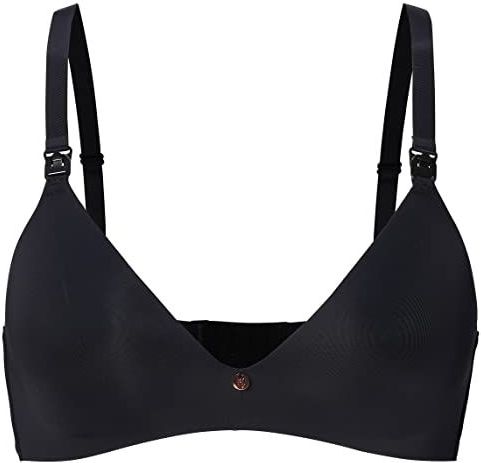 Noppies Beha voor dames, gevoerde micro-draadloze beha, Zwart - P090