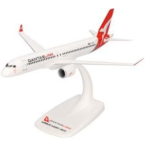 Herpa Snap-Fit QantasLink Airbus A220-300 Miniatuur Schaal 1:200 Plastic Collectie Model