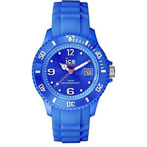 Ice-Watch - ICE Forever Blue - Blauw horloge met siliconen band, Blauw, Maat S: 35 mm