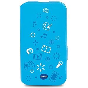 VTech - Officiële KidiCom 3.0 hoes, blauw, compatibel met KidiCom Max 3.0 en Advance 3.0 - FR-versie, 10 x 2,5 x 17,2 cm
