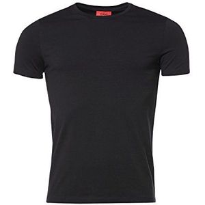 HUGO Round T-shirt voor heren, Zwart (Zwart 001)