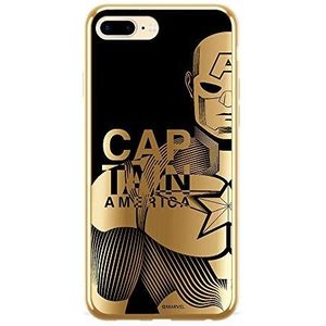 Originele Marvel beschermhoes voor Captain America 009 iPhone 7 Plus / 8 Plus Phone Case Cover