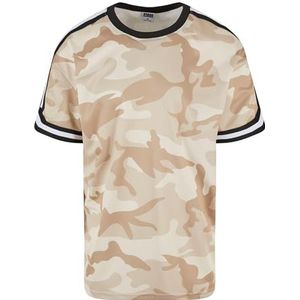 Urban Classics Oversized T-shirt van mesh voor heren, Camouflage