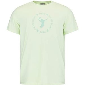 Head We Are Padel T-shirt unisexe pour enfants, vert clair, 128